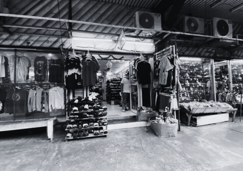 inside store
